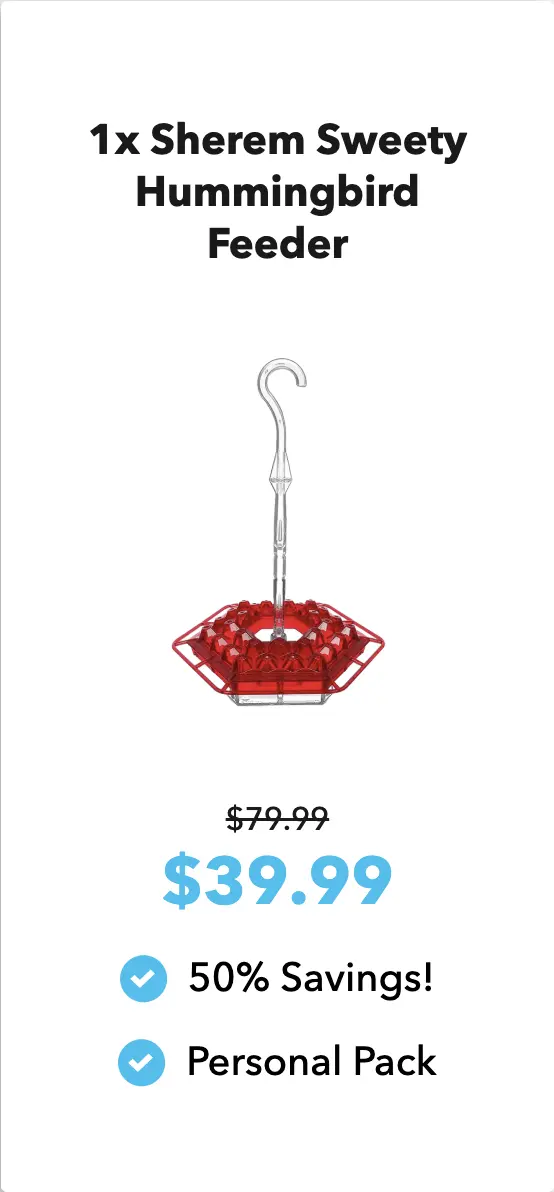 official Sherem Hummingbird Feeder
